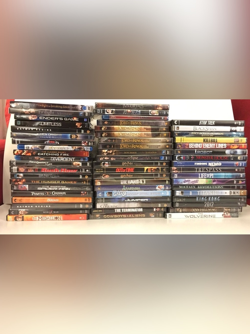 10 Assorted Movie DVD Collection